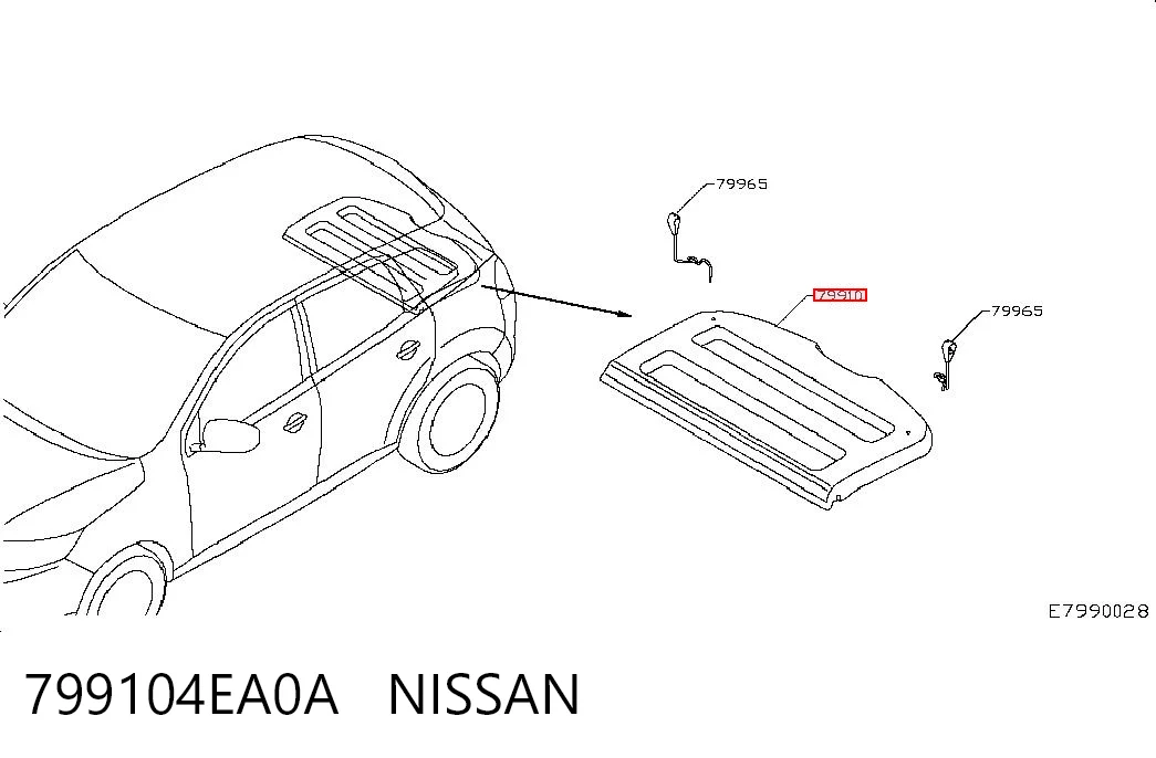 799104EA0A Nissan/Infiniti