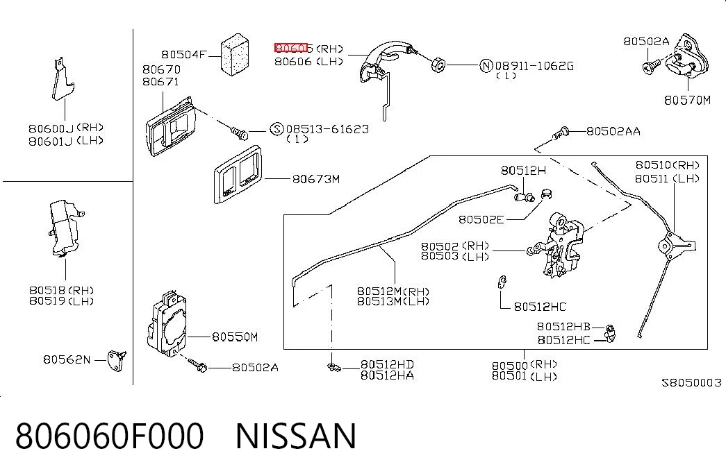 806060F000 Nissan/Infiniti
