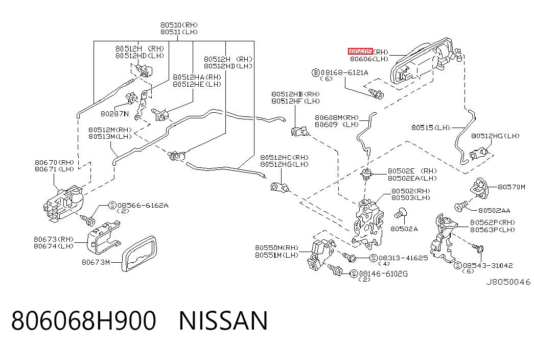 806068H900 Nissan/Infiniti