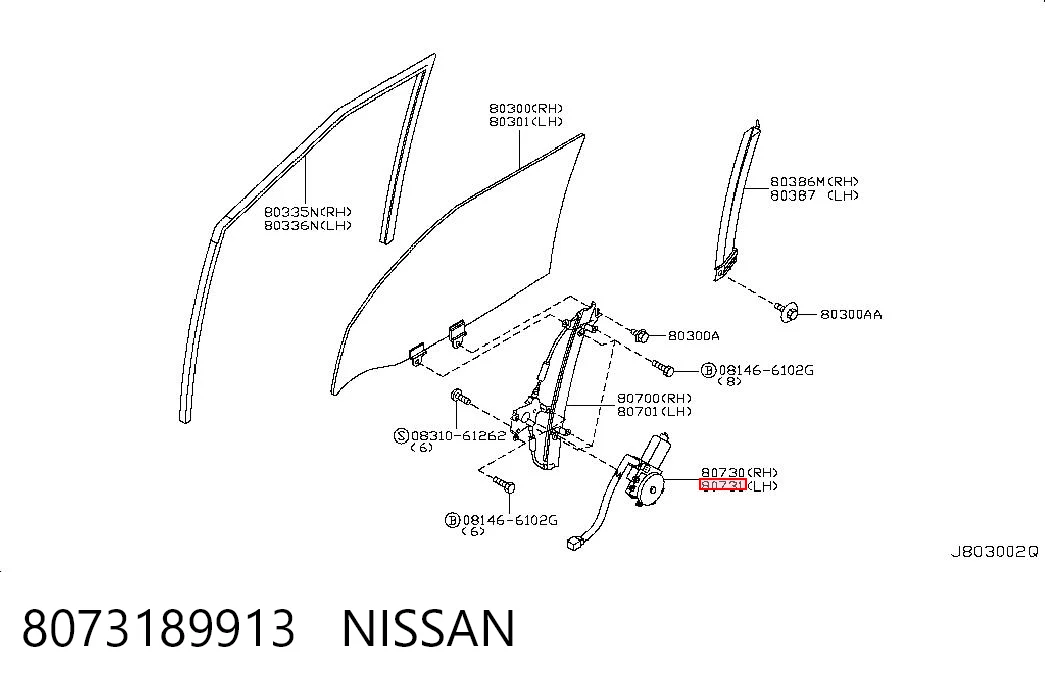 8073189913 Nissan/Infiniti