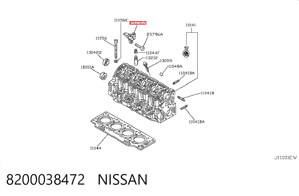 Sensor posición arbol de levas Renault Megane I (1999-2003)