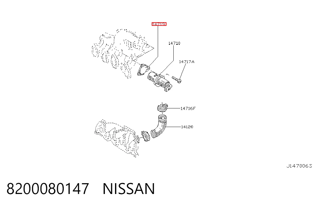 8200080147 Nissan/Infiniti