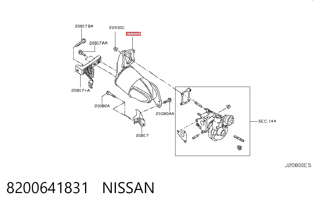 Catalizador de gasolina y diésel Dacia Logan II (2012-2026)