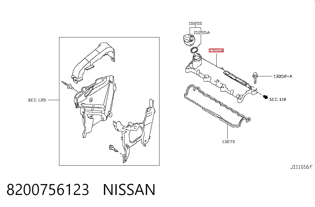 Comprar Tapa de balancines Nissan Tiida  C11X