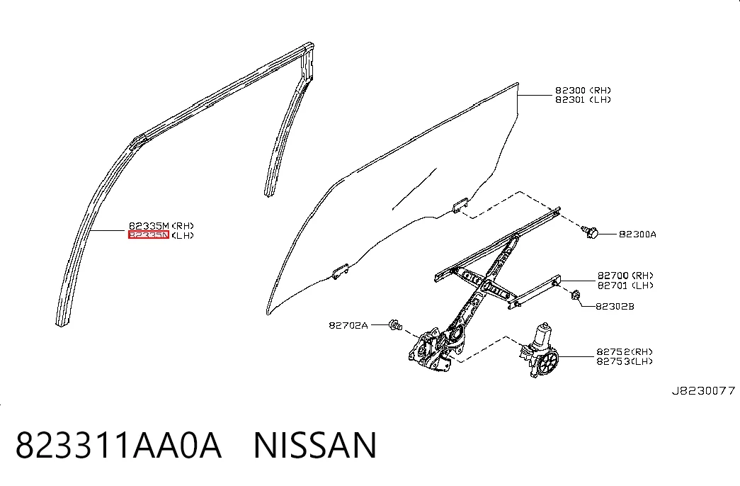 823311AA0A Nissan/Infiniti
