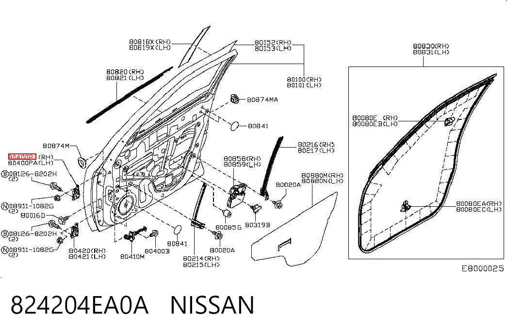 824204EA0A Nissan/Infiniti