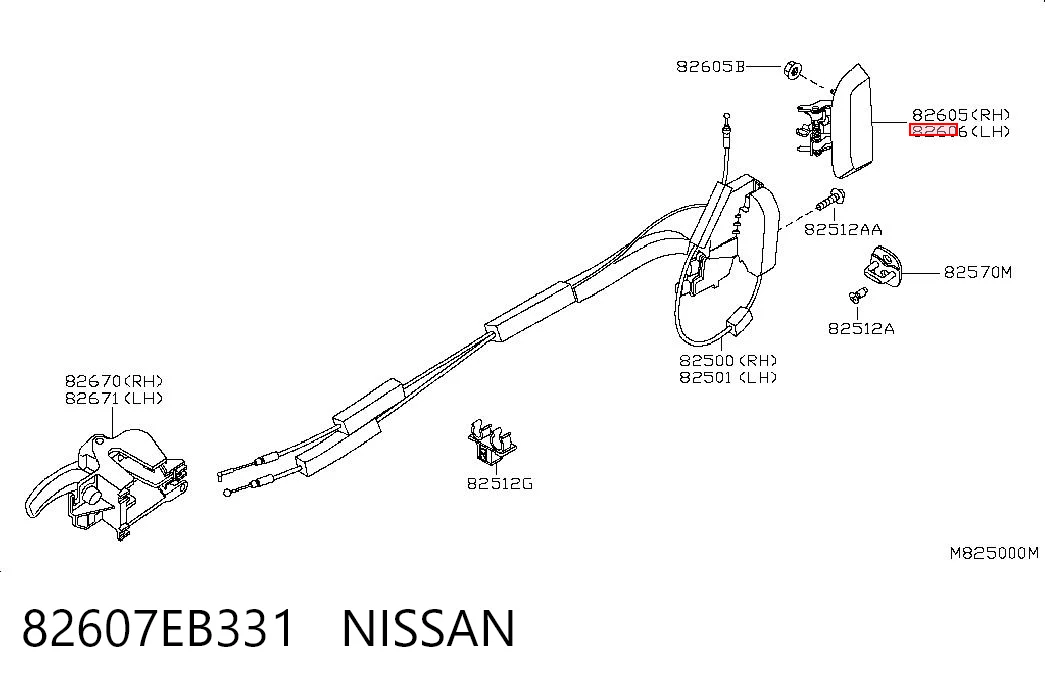 82607EB331 Nissan/Infiniti