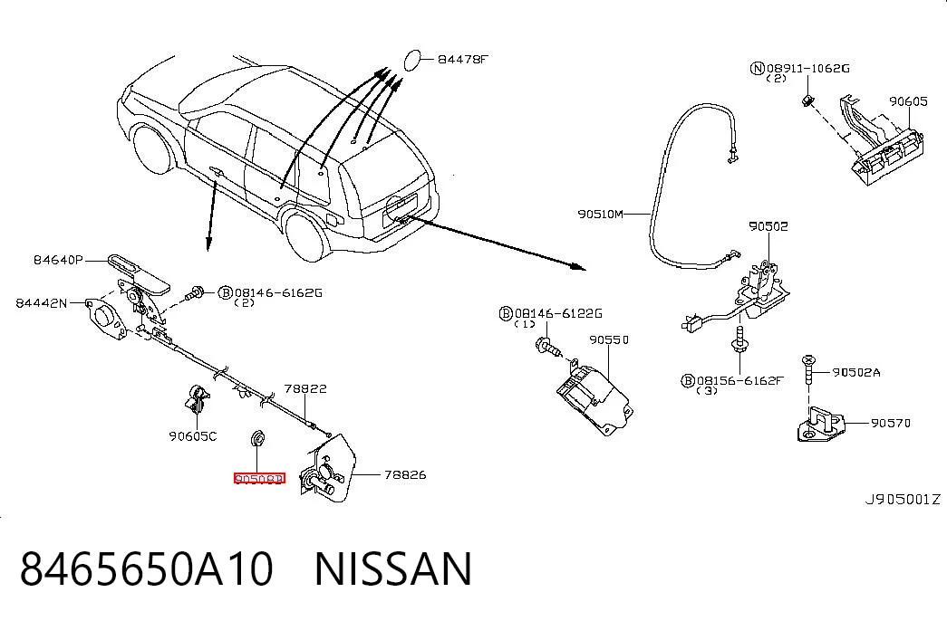 8465650A10 Nissan/Infiniti
