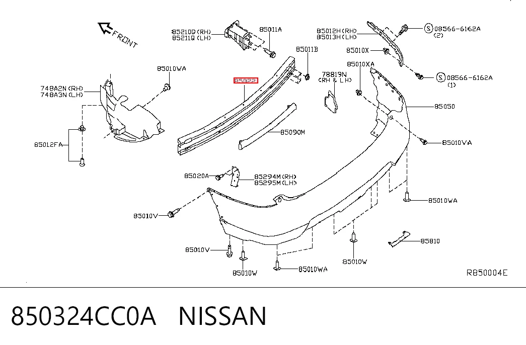 850324CC0A Nissan/Infiniti