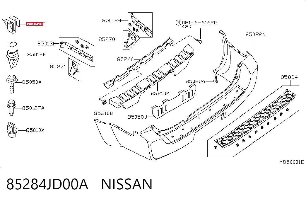 85284JD00A Nissan/Infiniti