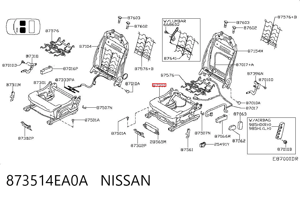 873514EA0A Nissan/Infiniti