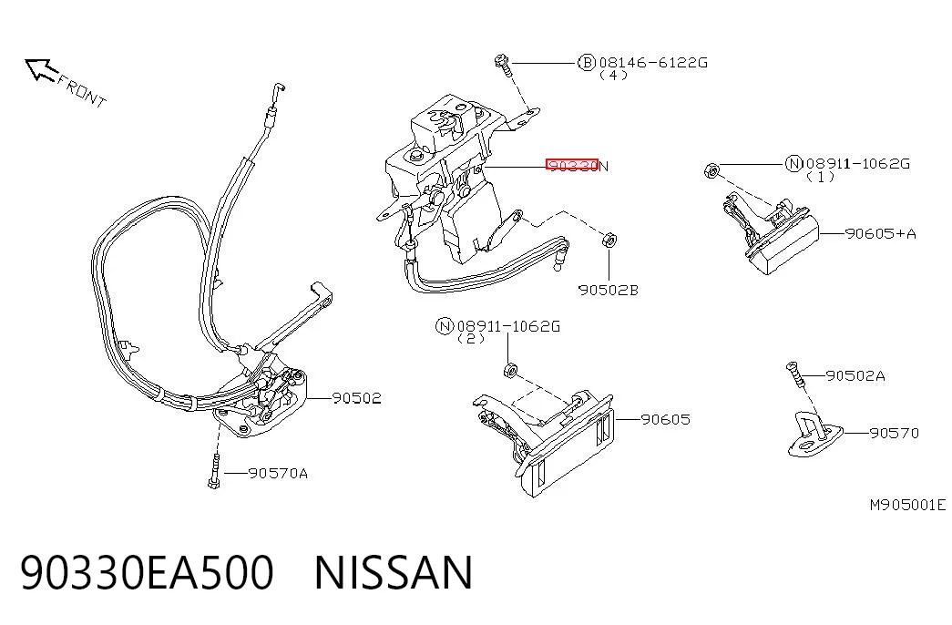 90330EA500 Nissan/Infiniti