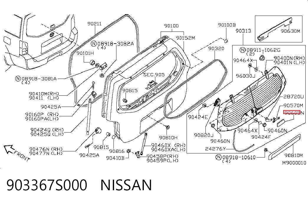 903367S000 Nissan/Infiniti