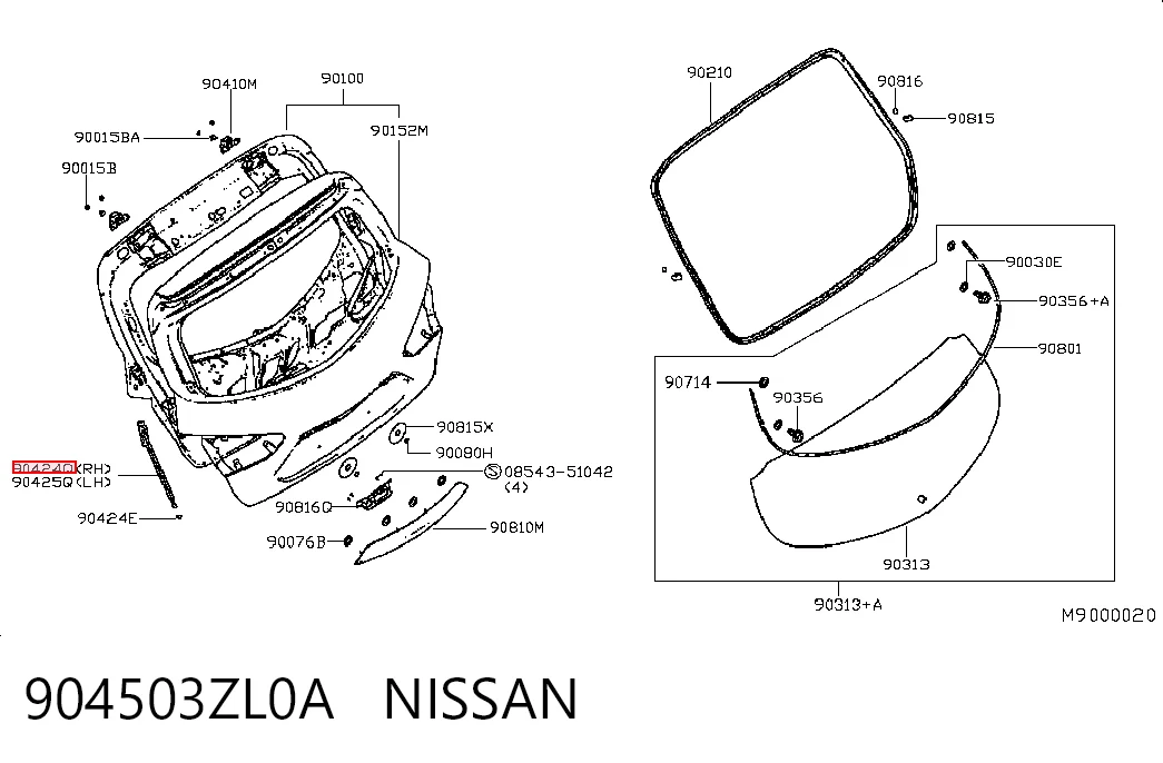 904503ZL0A Nissan/Infiniti