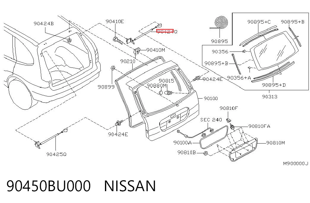 Amortiguador maletero Nissan Almera  monovolumen comprar en España
