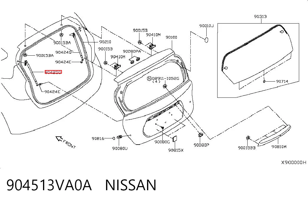 904513VA0A Nissan/Infiniti