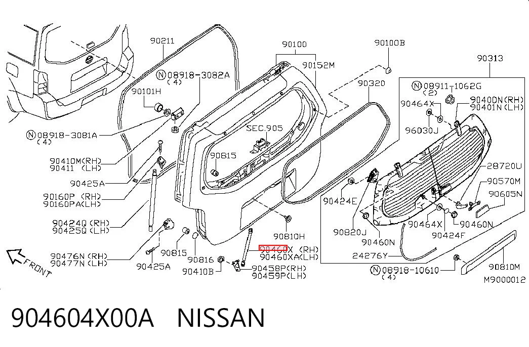 904604X00A Nissan/Infiniti