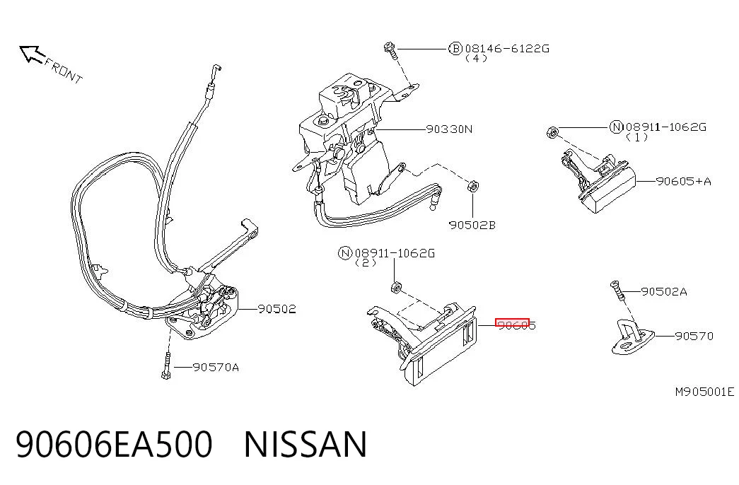 90606EA500 Nissan/Infiniti