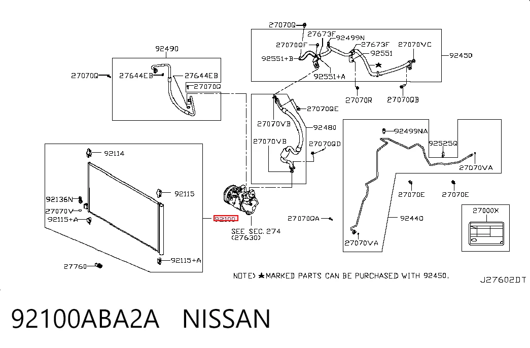 92100ABA2A Nissan/Infiniti