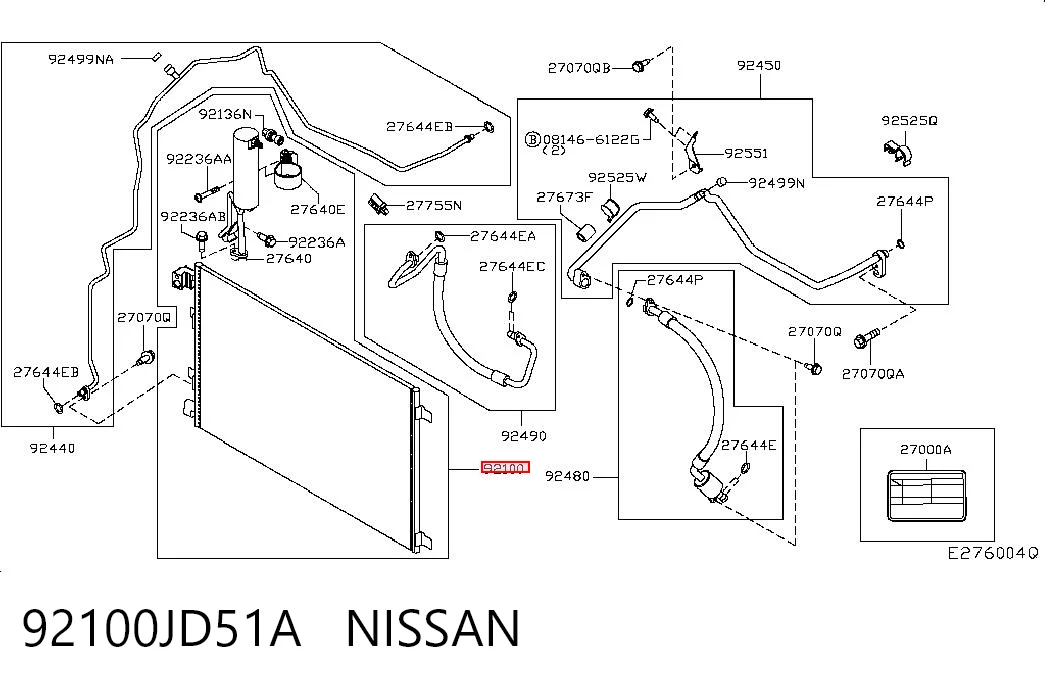 92100JD51A Nissan/Infiniti