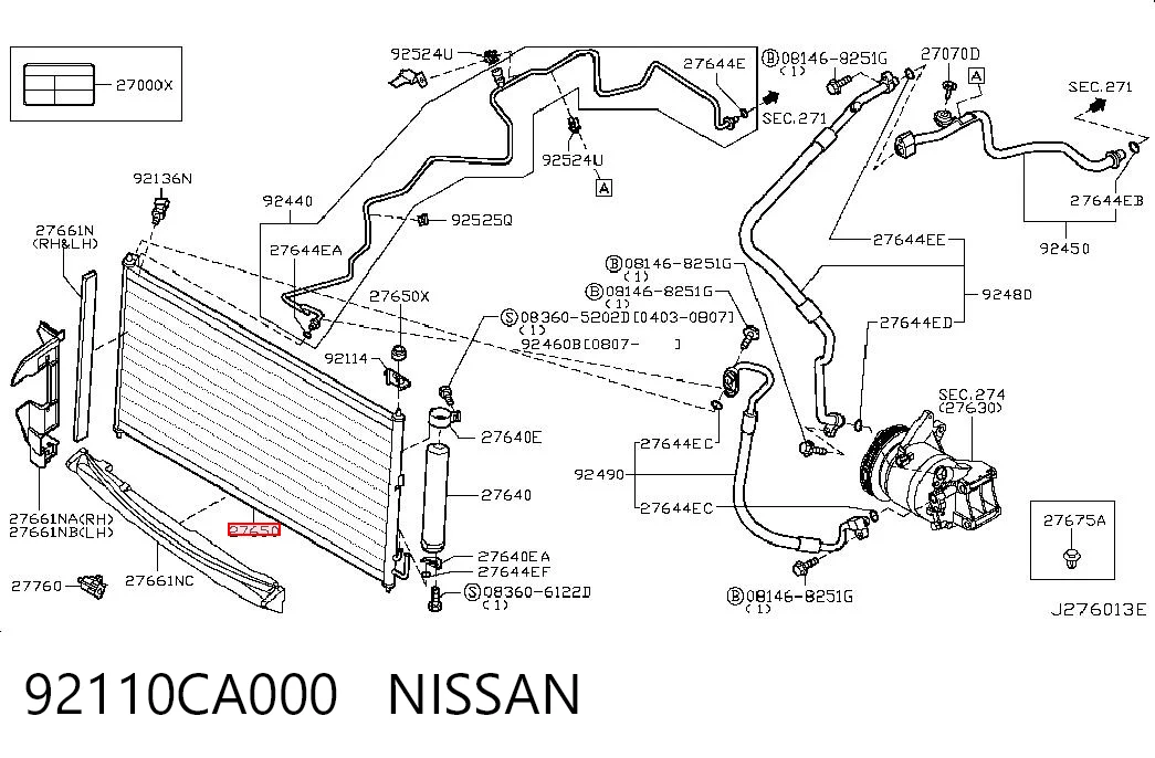 Comprar Condensador de aire acondicionado Murano  Z50