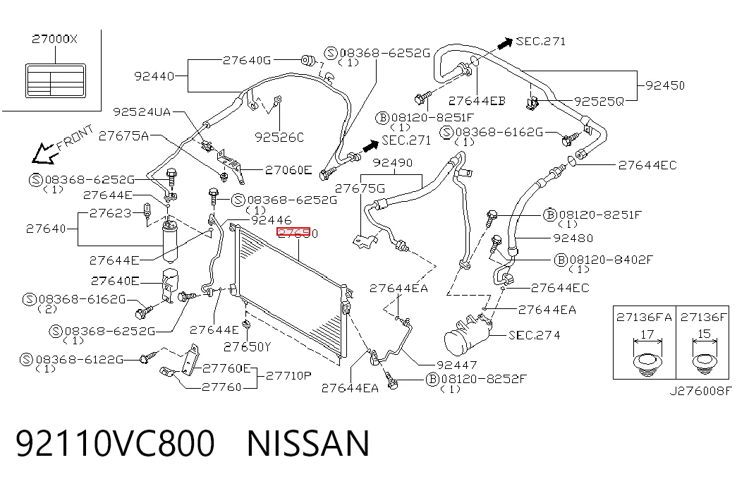 Comprar Condensador aire acondicionado Nissan Patrol  Y60