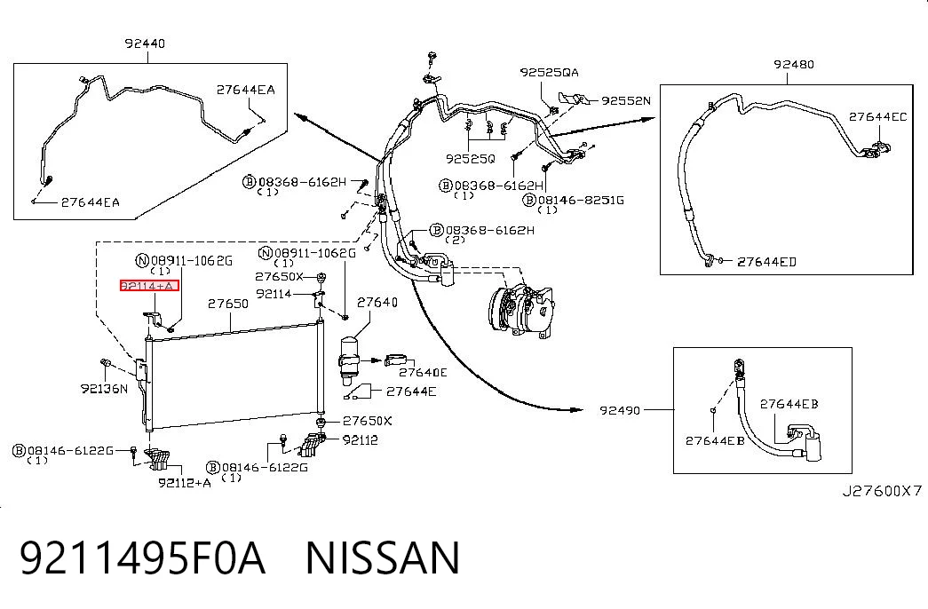9211495F0A Nissan/Infiniti