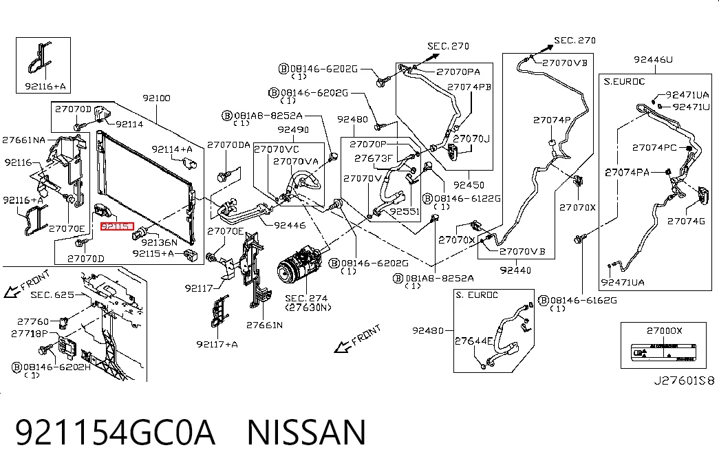 921154GC0A Nissan/Infiniti