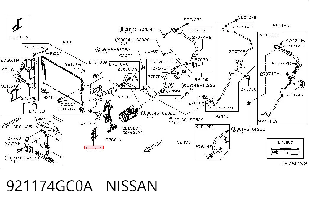 921174GC0A Nissan/Infiniti