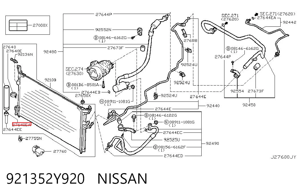 921352Y920 Nissan/Infiniti