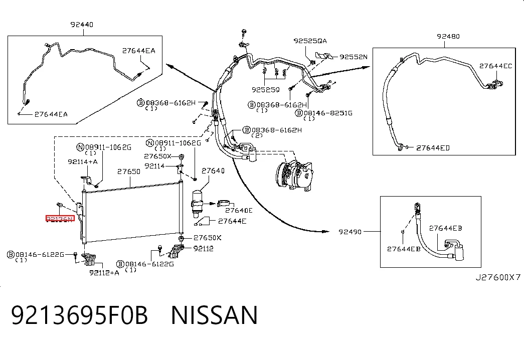 9213695F0B Nissan/Infiniti