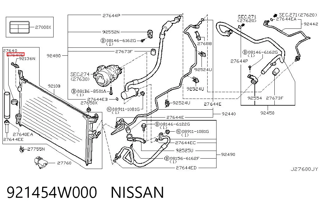 921454W000 Nissan/Infiniti