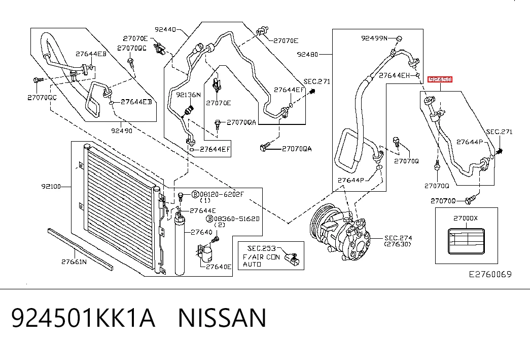 924501KK1A Nissan/Infiniti