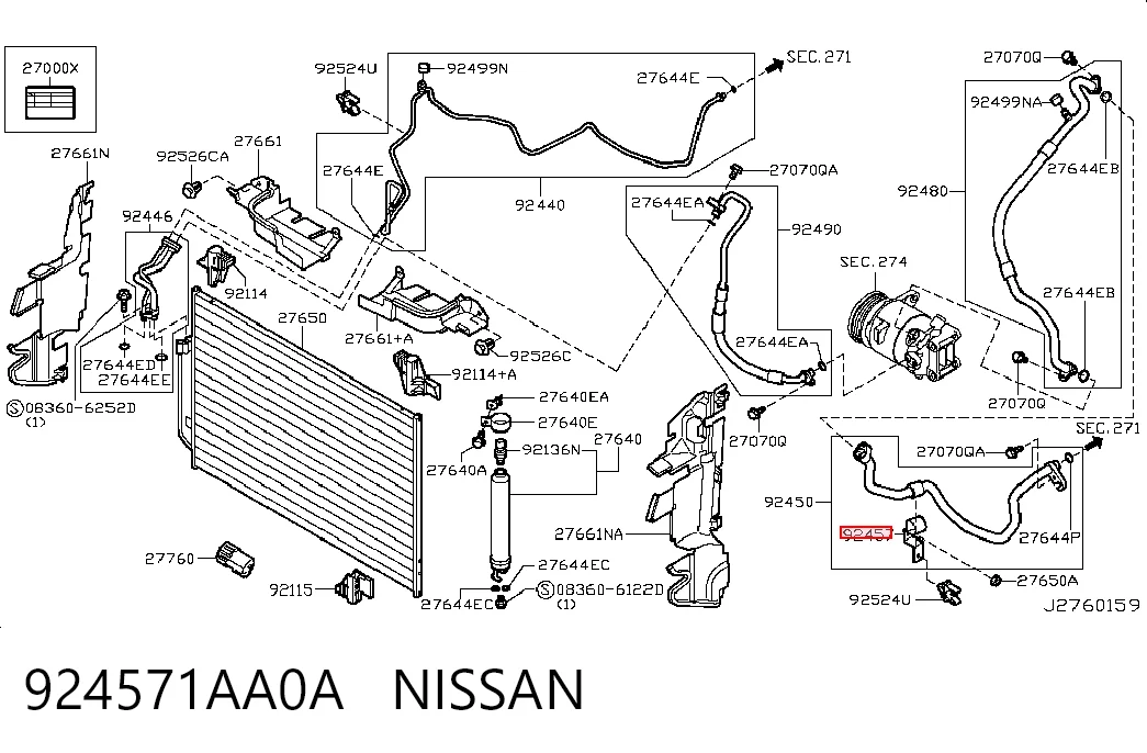 924571AA0A Nissan/Infiniti