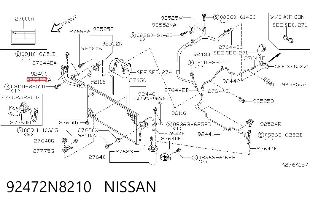 92472N8210 Nissan/Infiniti
