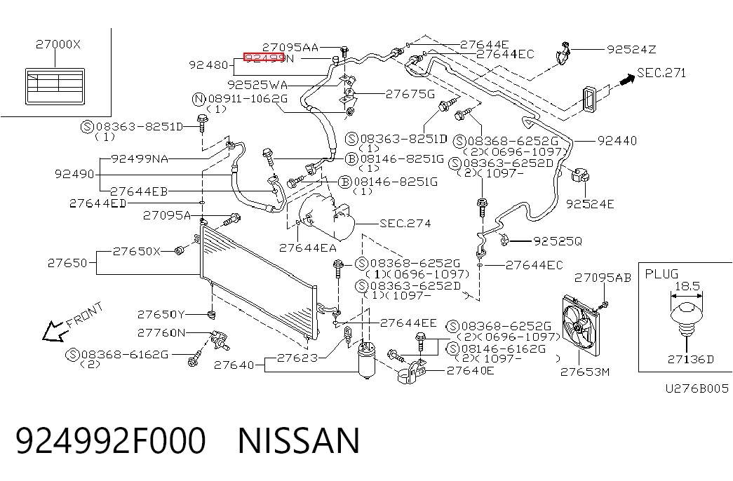 924992F000 Nissan/Infiniti