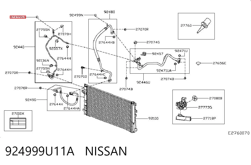 924999U11A Nissan/Infiniti