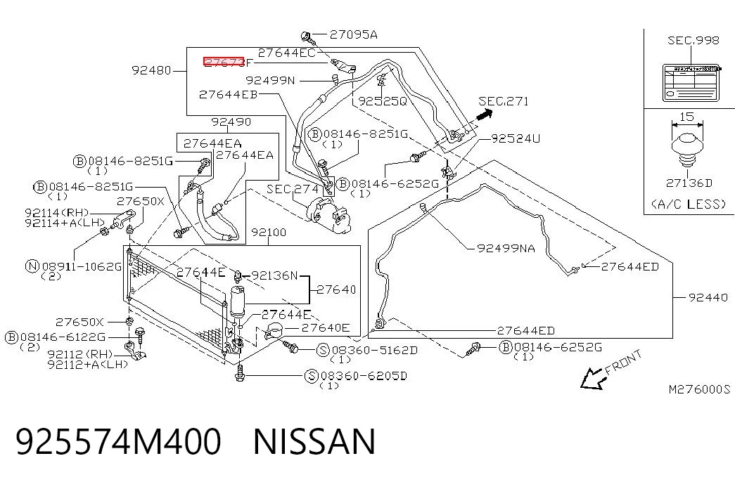 925574M400 Nissan/Infiniti