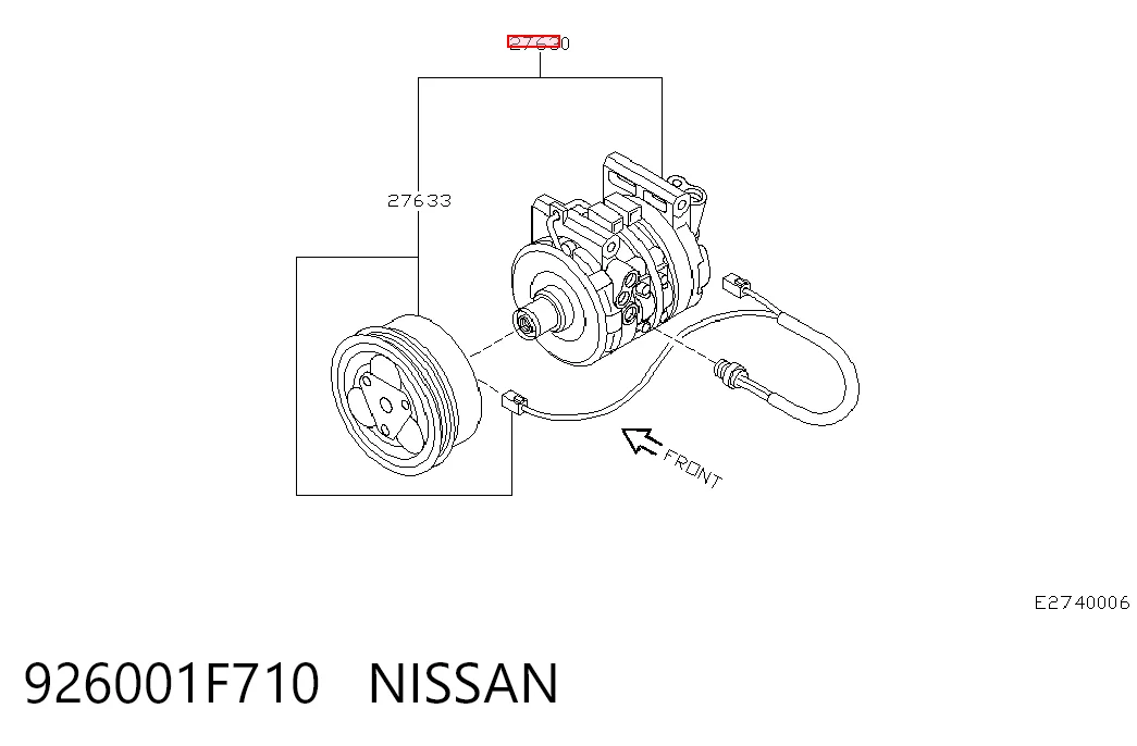 Comprar Compresor de aire acondicionado Nissan Micra  K11