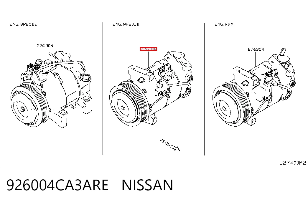 Compresor de ac Renault Scenic III