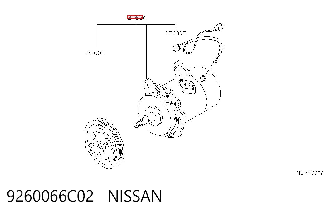 Comprar Compresor de aire acondicionado Nissan Terrano I WD21