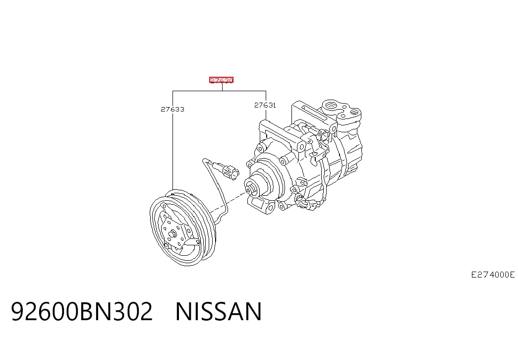 Comprar 926007M500 VAG Compresor de aire acondicionado coche