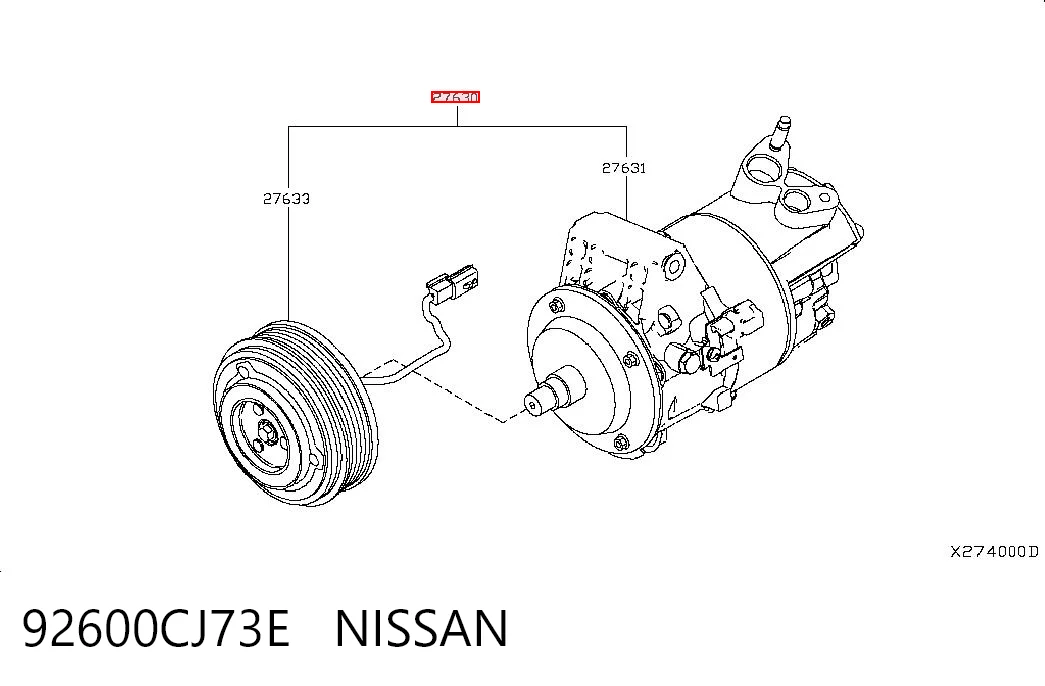 92600CJ73E Nissan/Infiniti