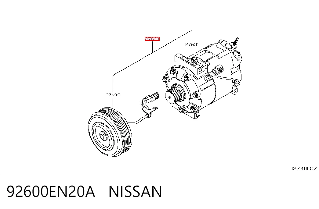 92600EN20A Nissan/Infiniti