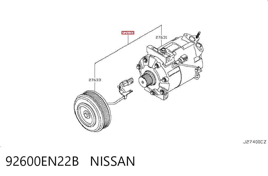 92600EN22B Nissan/Infiniti