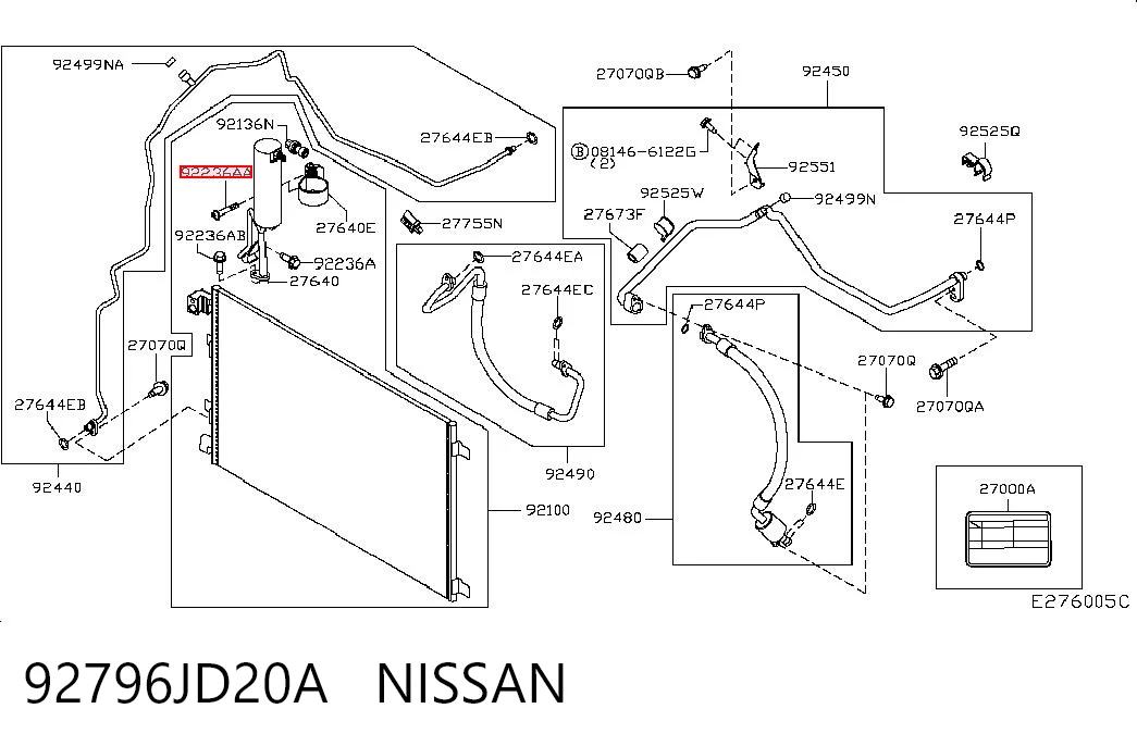 92796JD20A Nissan/Infiniti