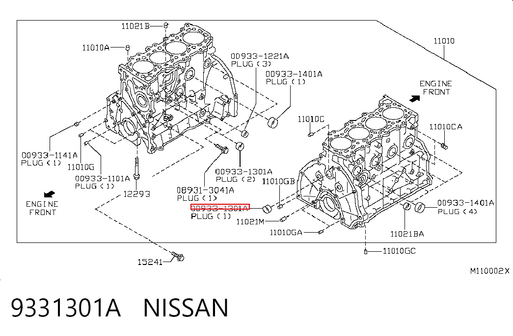  Tapa culata Nissan Terrano 1
