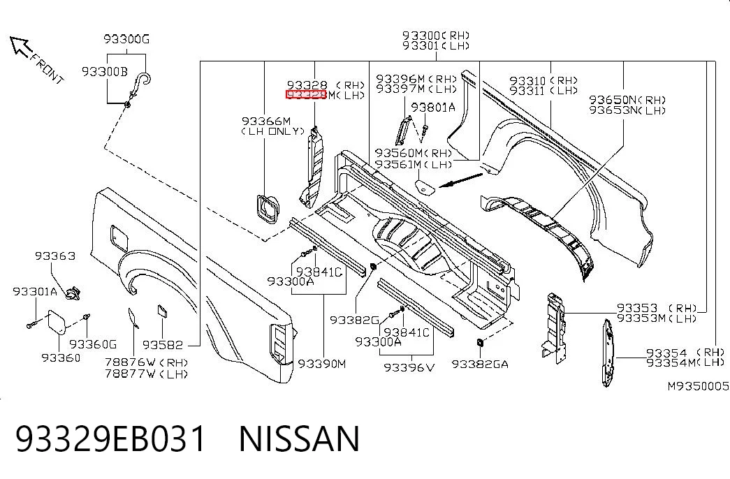 93329EB031 Nissan/Infiniti