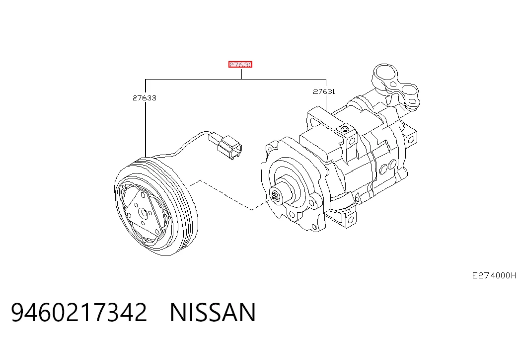 9460217342 Nissan/Infiniti