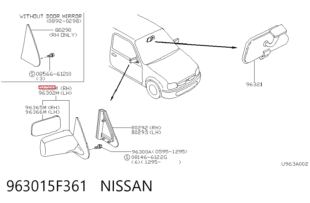 963015F361 Nissan/Infiniti